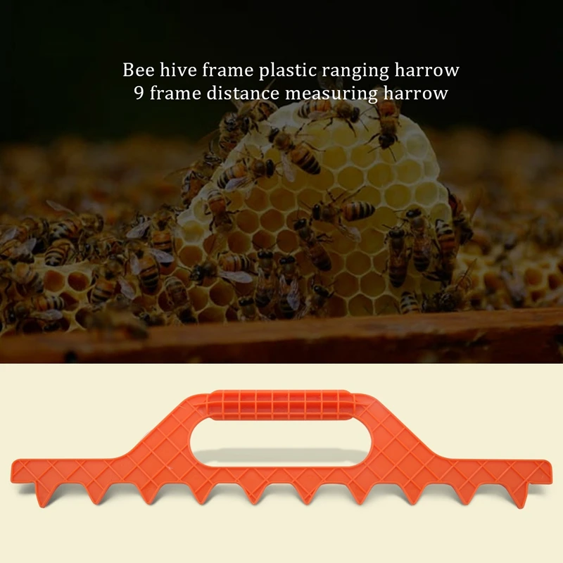 9 Frame Hive Spacer Bee Hive Frame Spacing Tool Beekeeping Equipment Plastic Apiculture Accessories