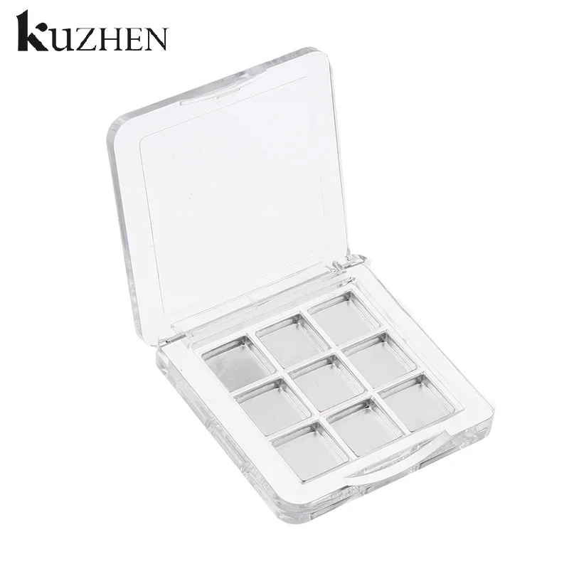9-roosters Lege Oogschaduw Case Palette Oogmake-up Opbergschotel Voor Vrouwen Meisjes Make-up Beginners DIY Oogschaduw Tool