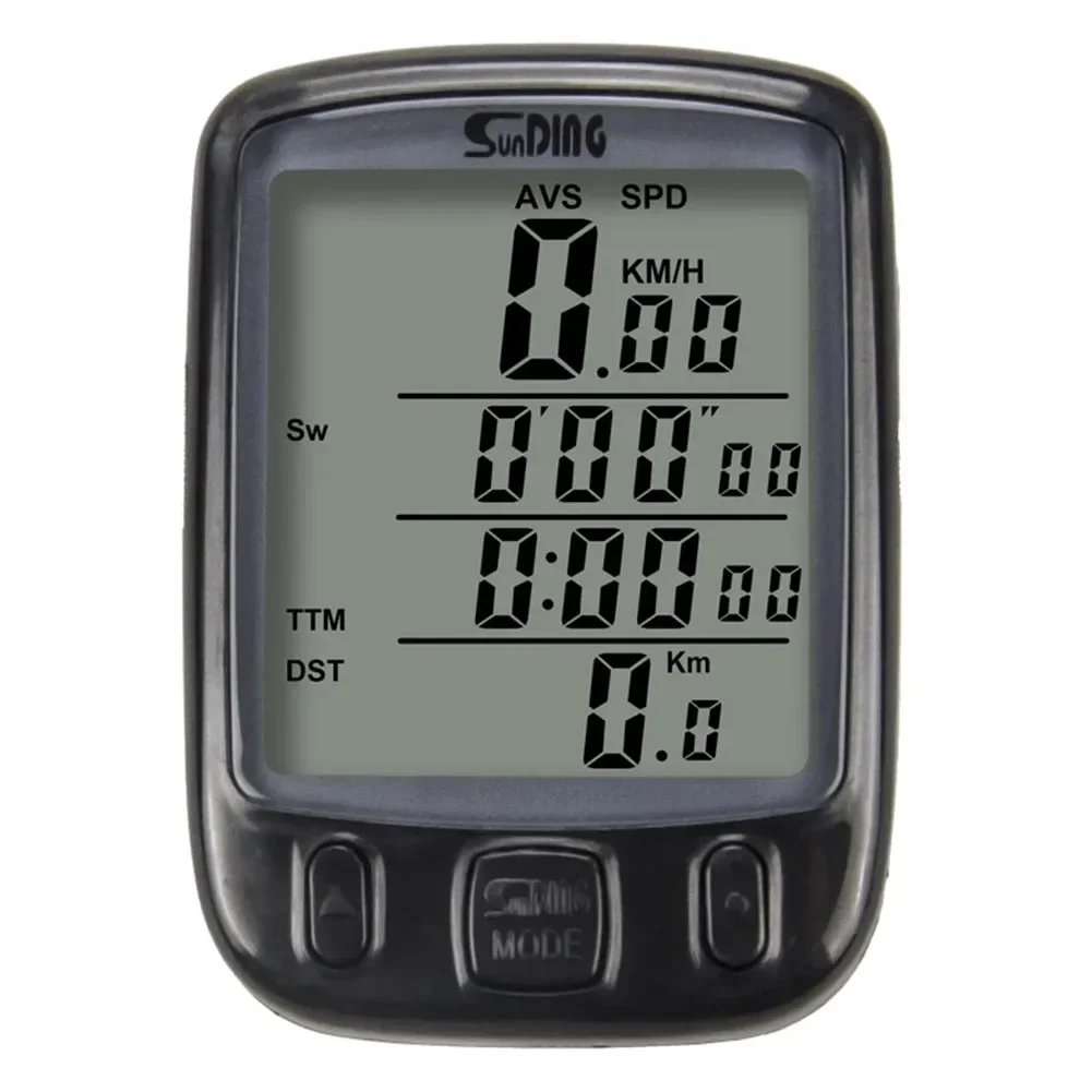 563A Bicycle Computer Wire Control Speedometer Cycle Digital Odometer With LCD Waterproof Display Screen Bike Accessories