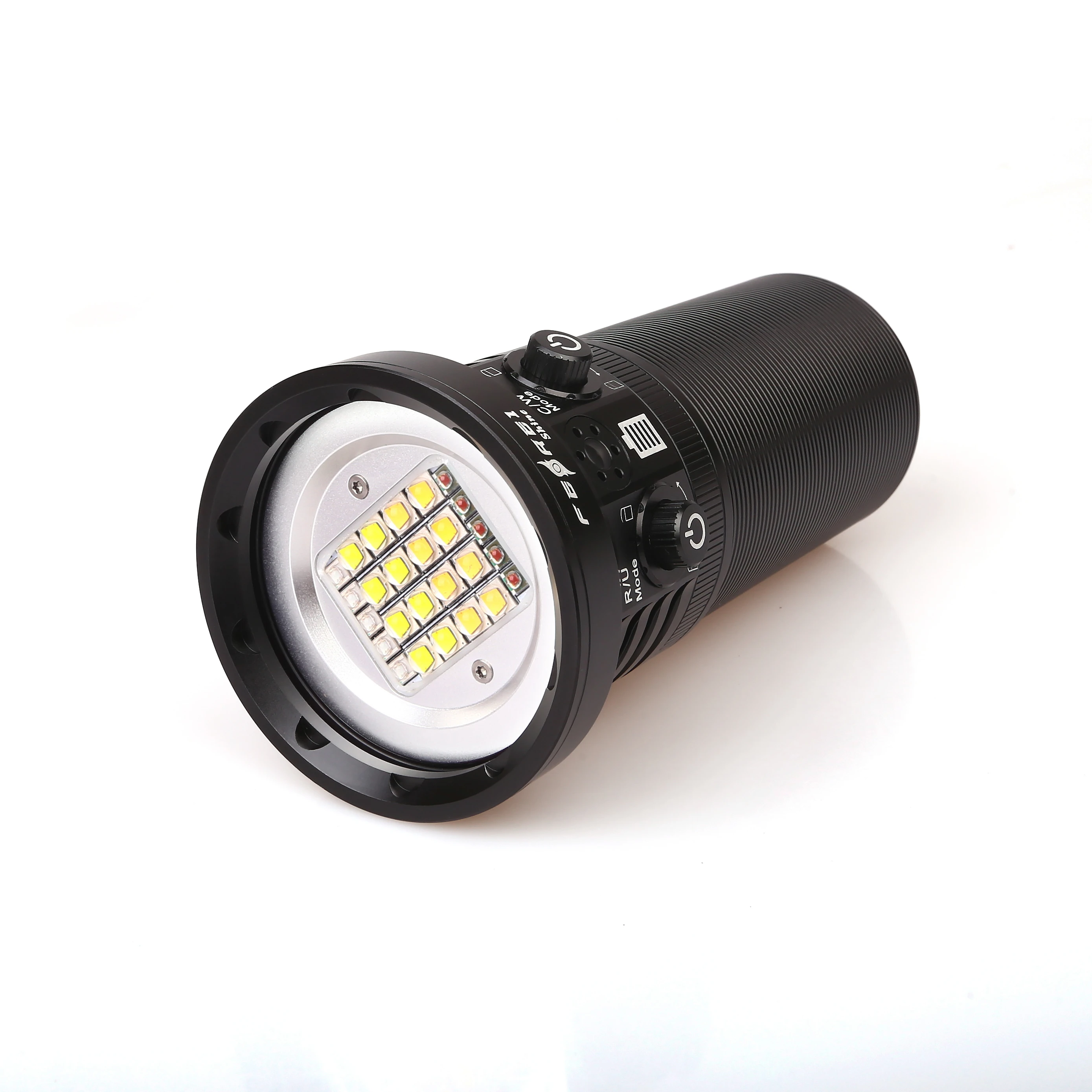 Ferei W167 High-Power LED Aluminum Diving Flashlight Underwater Long Endurance Waterproof For Outdoor Diving, Mountain Climbing