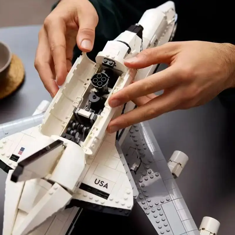 جديد 2417 قطعة بوينغ 747 طائرة النقل طائرة بنة نموذج ألعاب تعليمية هدايا عيد الميلاد للأطفال