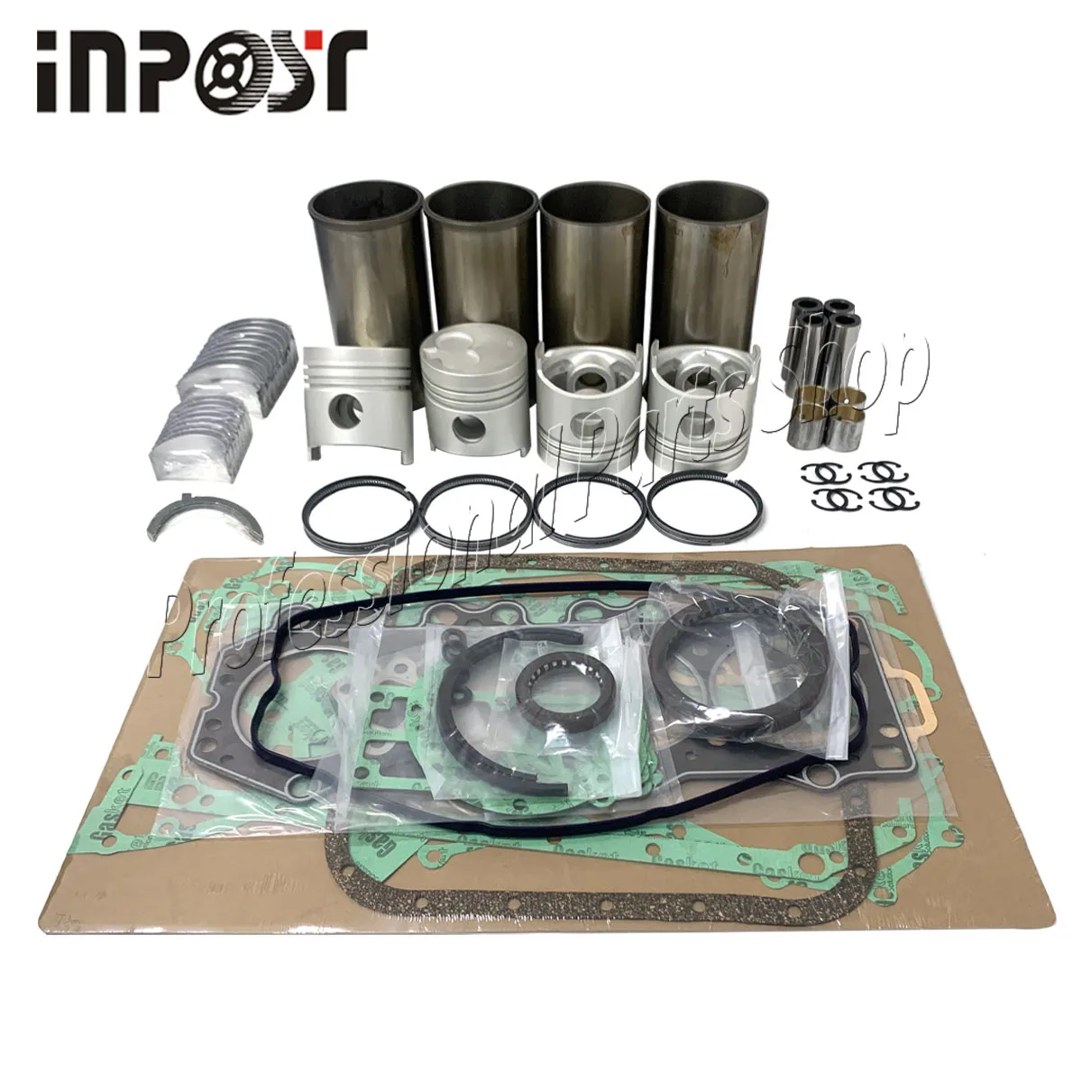 T3000 Engine Overhaul Kit For 3RINGS MAZDA 3.0L HA Hyster Yale Forklift Truck