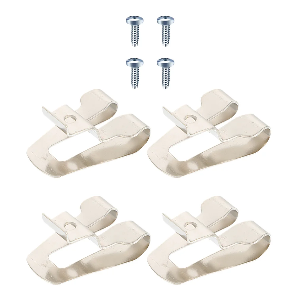 

4 шт. крючки для зажимов для ремня, стальные долговечные сменные зажимы для дрели, держатель инструмента, электроинструмент, зажим для ремня для ключей