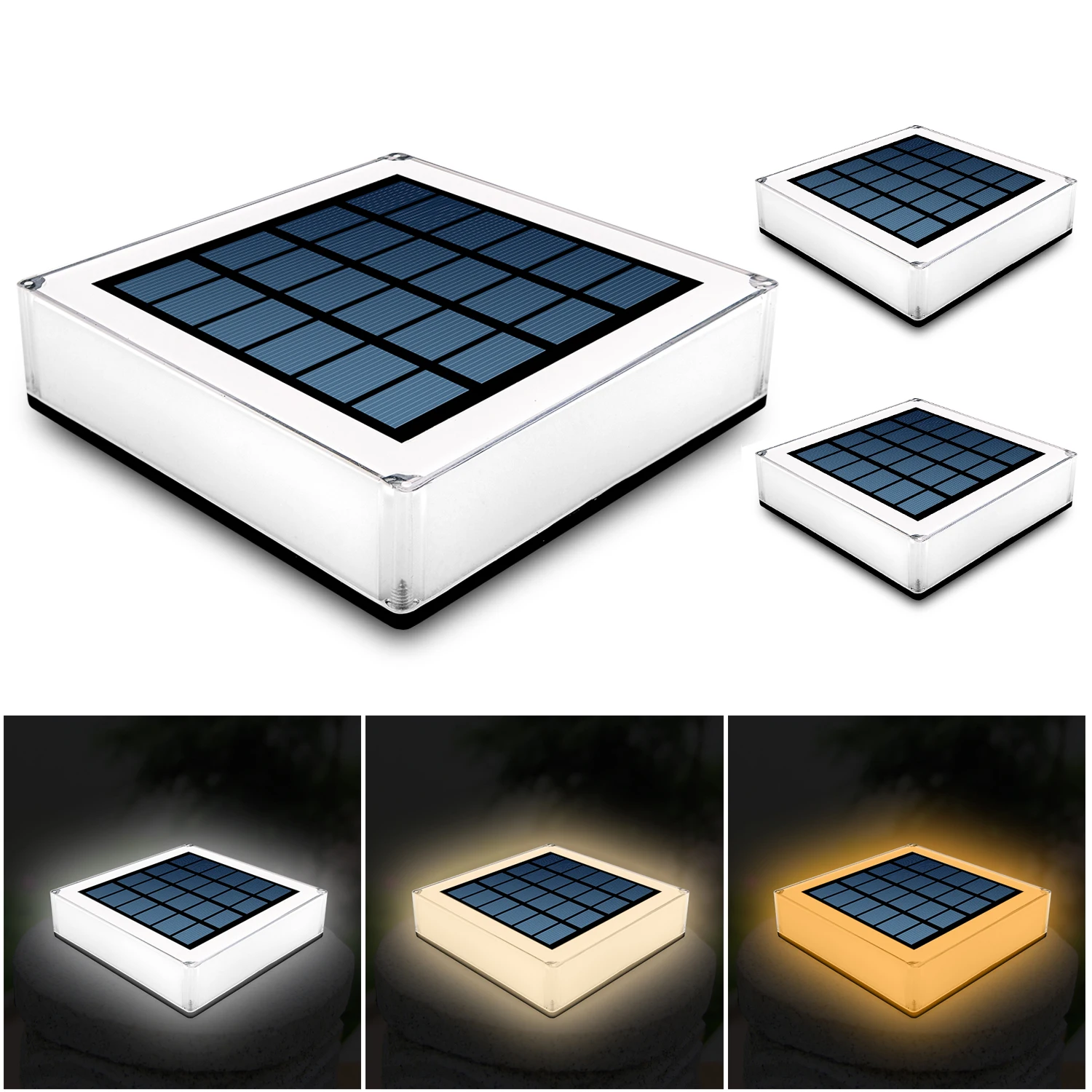 2PCs Solar Power Light IP65 Waterproof Solar LED Light Outdoor Garden Decoration Outdoor Solar Stigma Lights Solar Lamp Fairy
