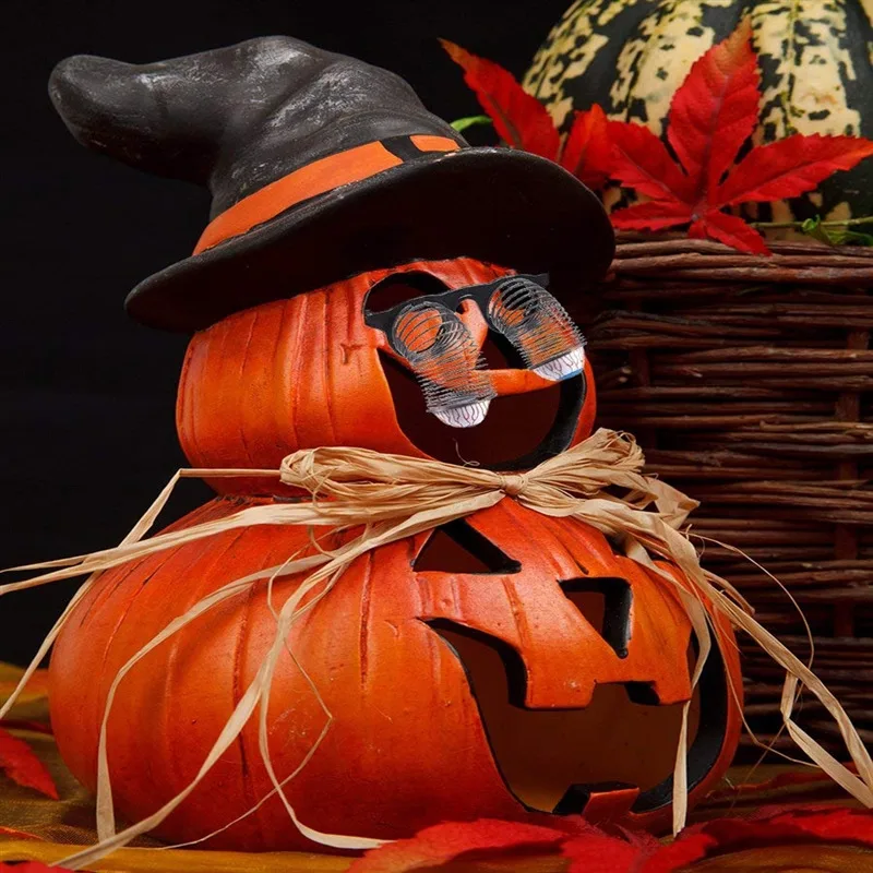 نظارات عيون مخيفة منبثقة ، عيون متدلية ، نظارات ربيعية ، تنكرية ، زي هالوين ، لعبة مضحكة ، نظارات مزحة ، إكسسوارات صور #3