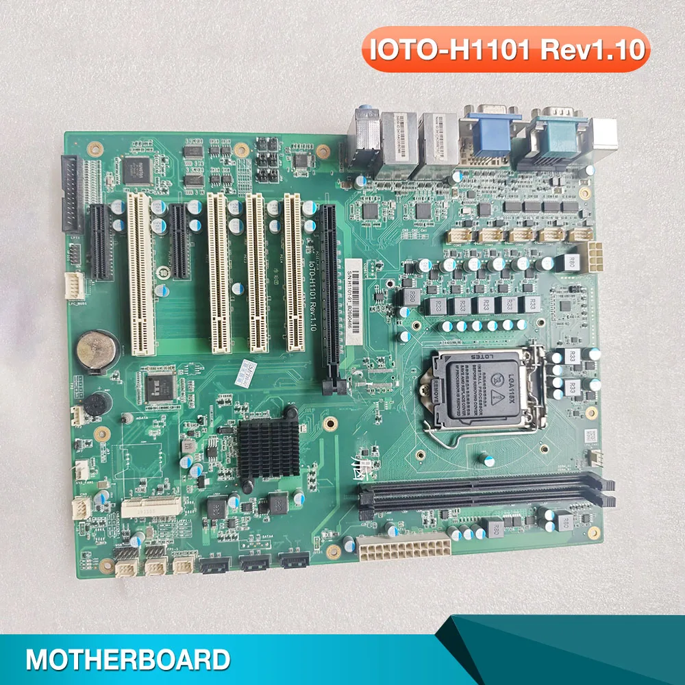 IOTO-H1101 Rev1.10 1151 pin highly reliable dual network port