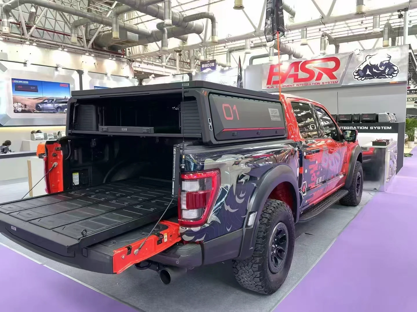 4x4 Offroad Heavy Duty Aluminum Pickup Truck Bed Ute Truck Sliding Tray Cargo Slider For Toyota Hilux/Ford Ranger/F150 Raptor