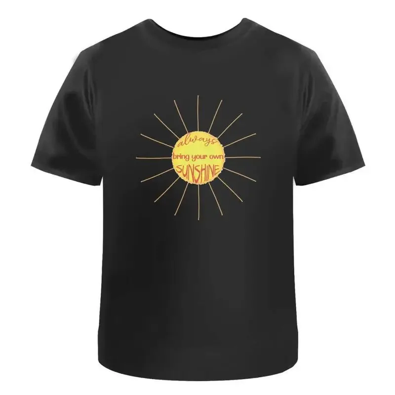 Bring Your Own Sunshine' Cotton T Shirt Ta040984
