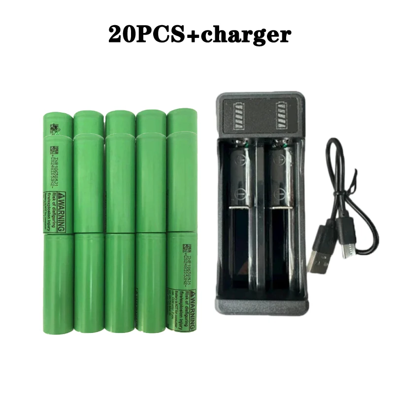 

2024 NEW 3.7v 3500mah INR18650 MJ1 rechargeable lithium battery, suitable for mobile power banks, flashlights, and battery packs