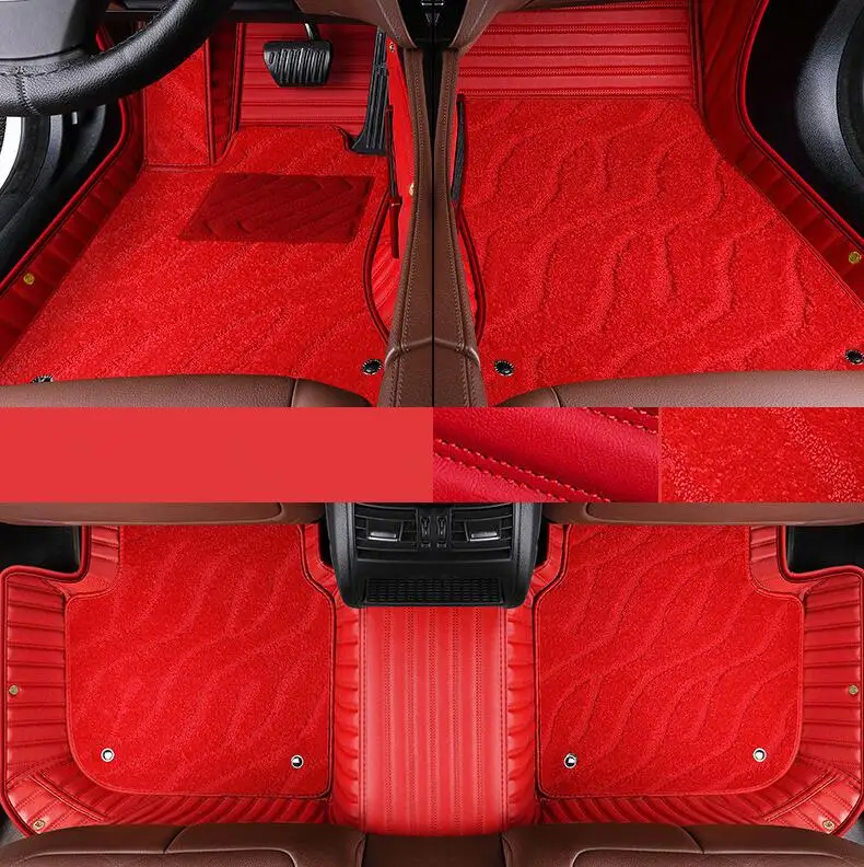 

Специальные автомобильные коврики на заказ для Mercedes Benz S 400 450 500 580 W223 2026-2021. Высококачественные, прочные, двухслойные ковры.