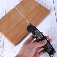 Digital Thermometer Instant Read Meat Gauge Electronic Cook Temperature Range -50 to 300℃ ABS Material Probe 180°