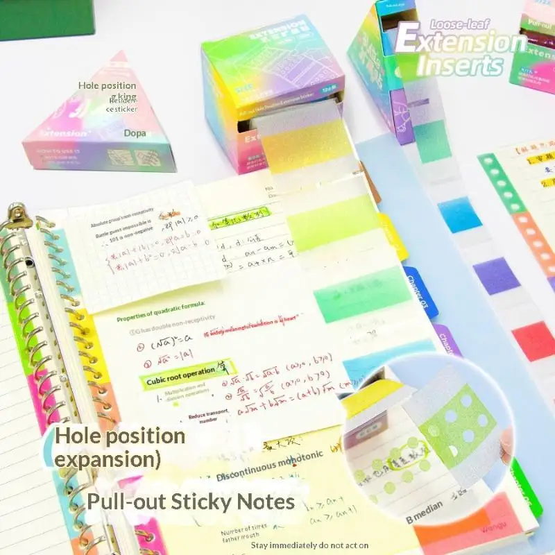 Pearl Loose Leaf Hole Guard Stickers Self-Adhesive Waterproof Perfect for Planner Scrapbooking Binder Notebook School Office Use view 6