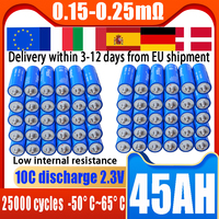 6-48PCS New lithium titanate battery lto Yinlong Grade A 66160k 2.3V 45ah DIY 12V 24V 48V 10C RV Car audio solar system battery