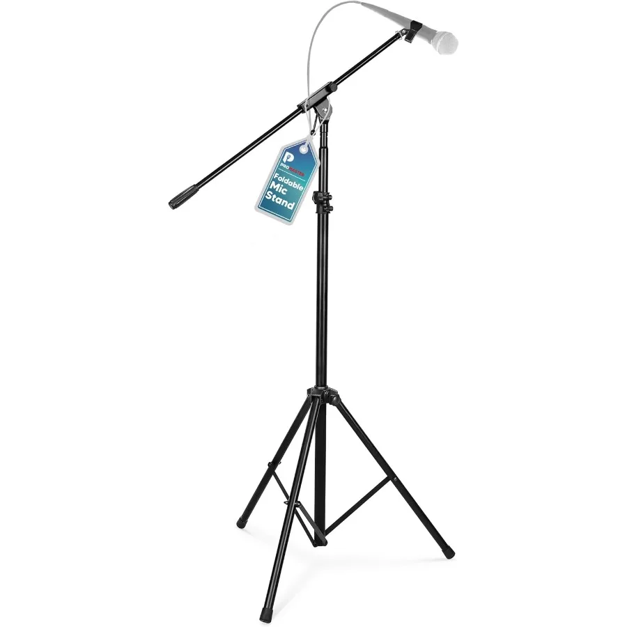 

ProMaster Tripod Microphone Stand Portable and Adjustable Performance and StudioQuality Gooseneck Lightweight Boom Tripod Micro