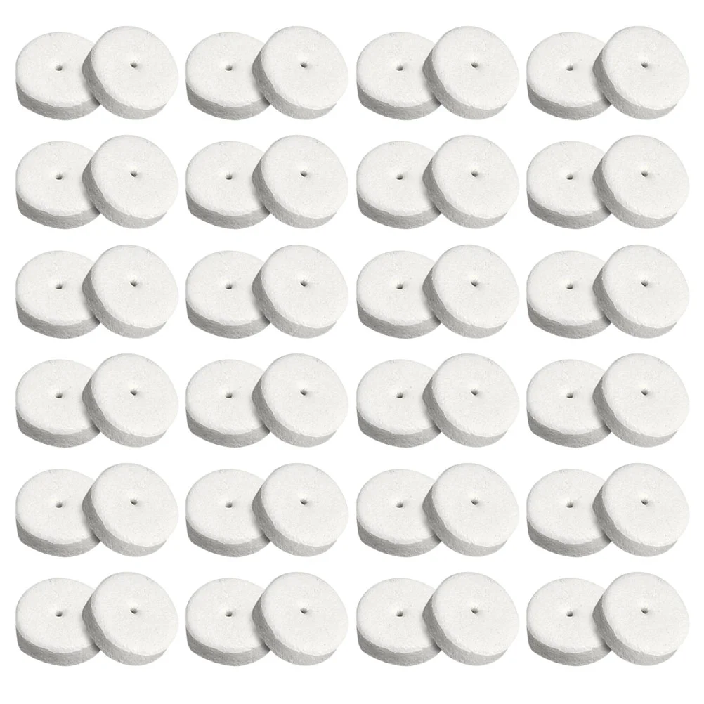 

100 Pcs Ear Stud Pad Earrings Cushion Backs Safety Pads Support Disc Nuts Stabilizers Pin Protection