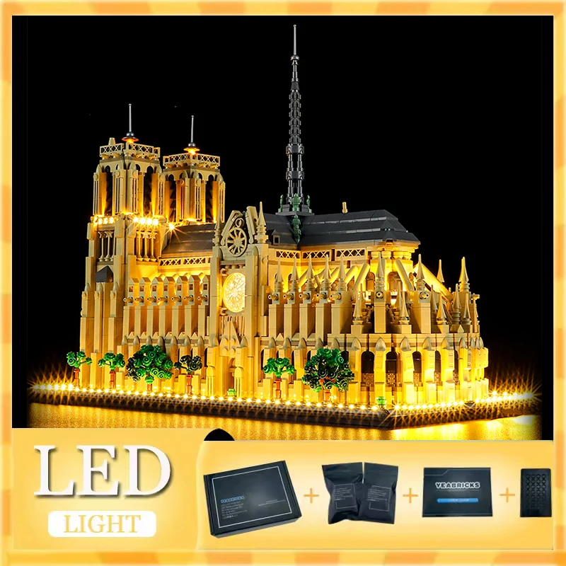 مجموعة الإضاءة العالمية لـ Lego 21061 (إضاءة LED فقط، بدون كتل موديل) حل إضاءة مرن ومشرق