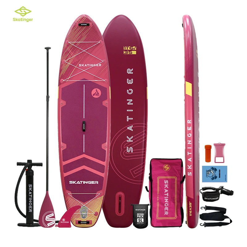 

Skatinger Oem Odm Sup Yoga Sup Inflatable Stand up Paddle Board Paddleboard Surfboard Tabla De Surf for Sale