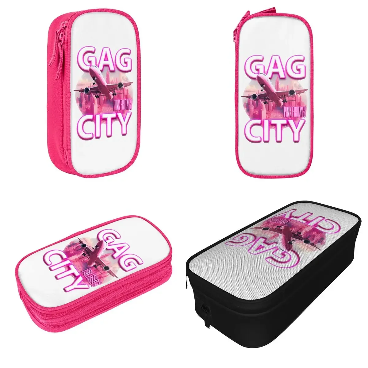 Gag City Nicki Minaj Rap Pencil Case Rapper Singer Music Pen Holder Bag Student Big Capacity Students School Gift Pencilcases