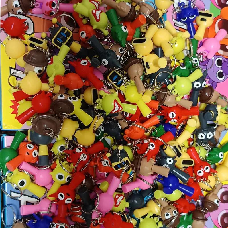 2025New HOT Sprunki กล่องตาบอดลึกลับรูปปั้นรูปแบบตุ๊กตาตกแต่งของเล่นเด็กของขวัญวันเกิดตุ๊กตาสะสมของเล่น