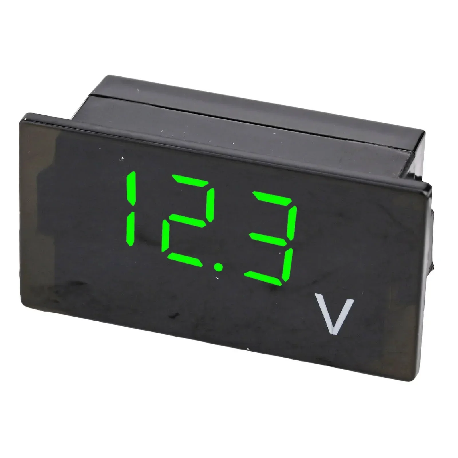 1pc  DC12-24V Digital Voltmeter 3 Digit LED Digital Display Voltage Meters High Precision Waterproof Voltage Monitoring Device