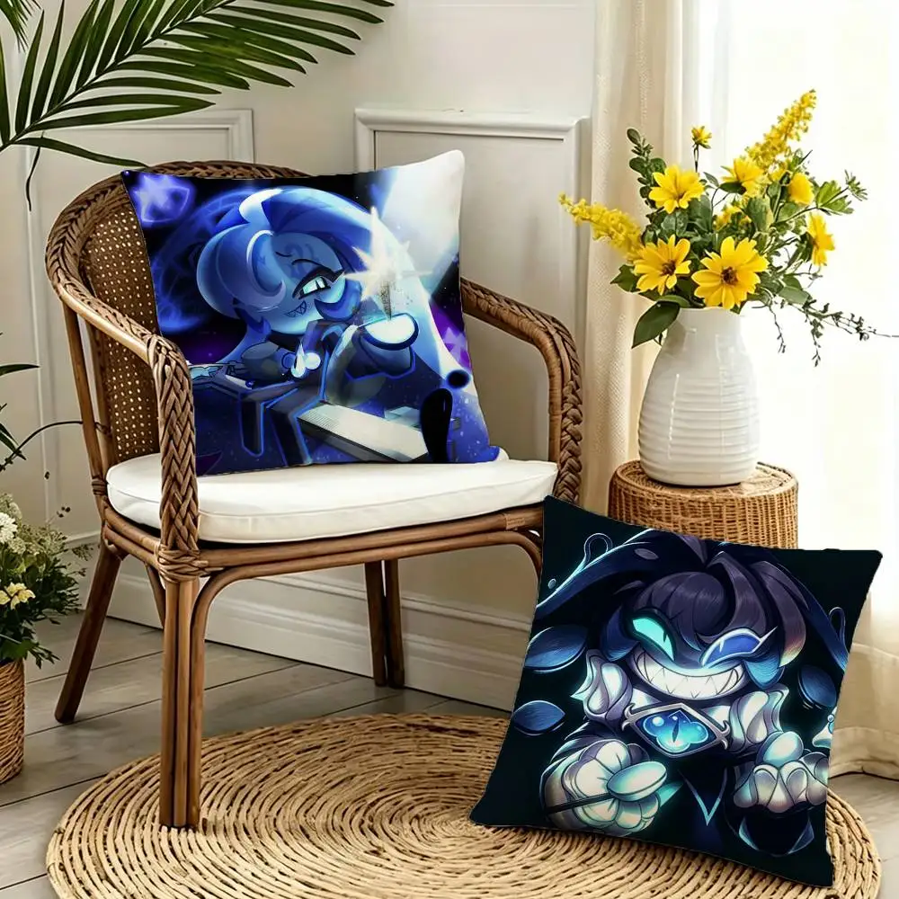 

Shadow Milk C-Cookie R-Run Pillow Case Cushion Cover Throw Pillow Case For Car Sofa