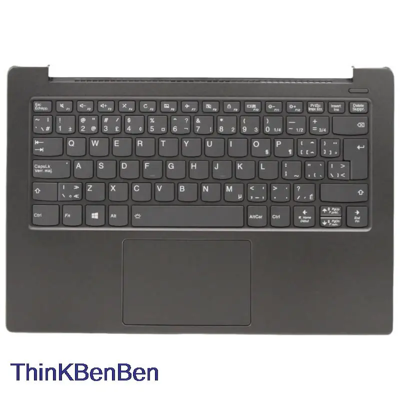 

CFB Canadian French Onyx Black Keyboard Upper Case Palmrest Shell Cover For Lenovo Ideapad 530S 14 14IKB 14ARR 5CB0R11579
