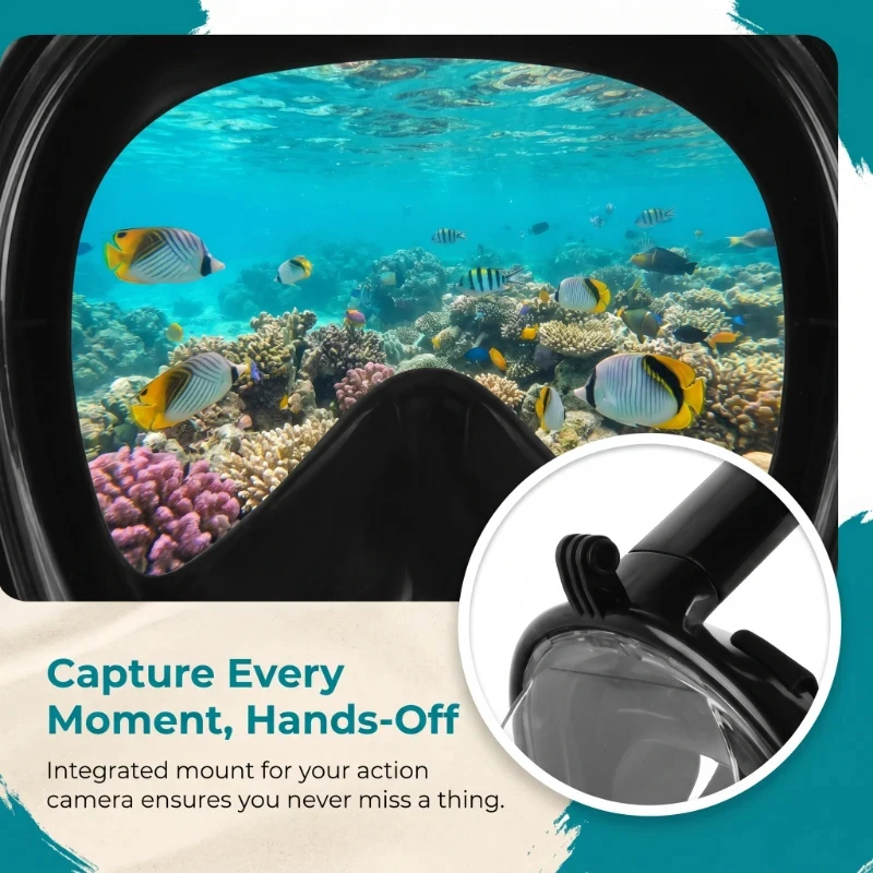 Waterproof Anti Fog Full Face Diving Mask Underwater Snorkeling Mask Outdoor Swimming Scuba Gear Supplies