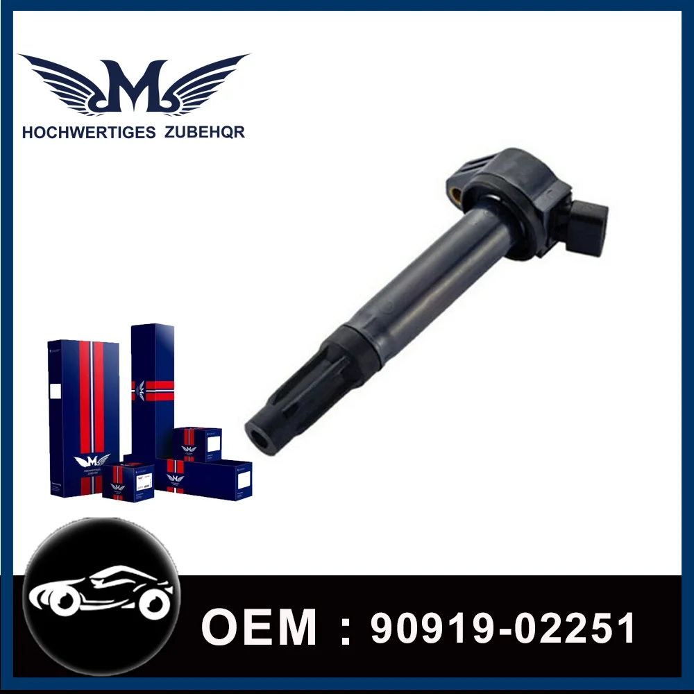 M Brand 90919-02251 Ignition coils For TOYOTA LEXUS 3.5 3.5L 2GR-FE 2GR-FXE 90919-02255 90919-A2002 90919-A2004 90919-A2007