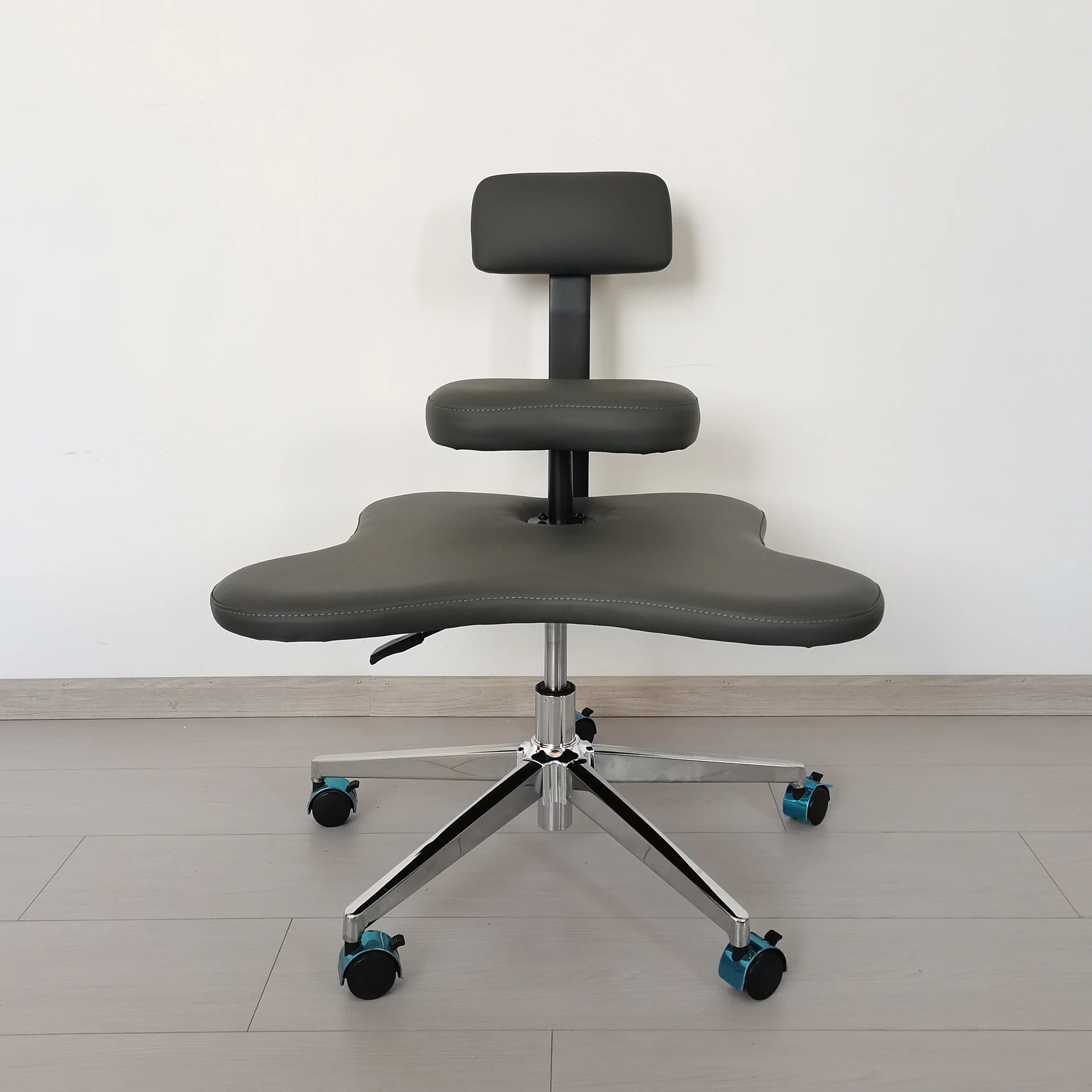 Cross Legged Kneeling Chair with Wheels Home or Office Furniture Versatile Kneeling Chair Height Adjustable Desk Computer Chair