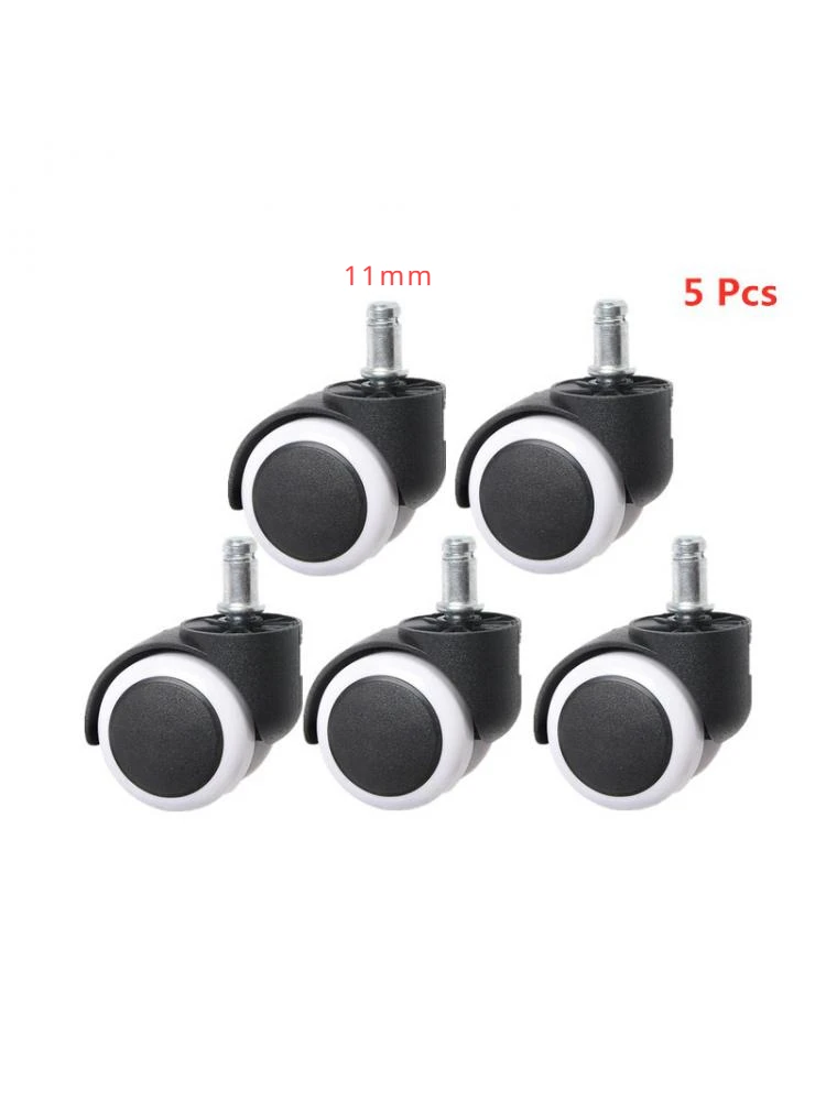 5 teile/los 2 Zoll Sicherungs ring 11mm/Gewinde 10mm Universal rad Bürostuhl Caster Boss Clip Feder PU Möbels ch raube