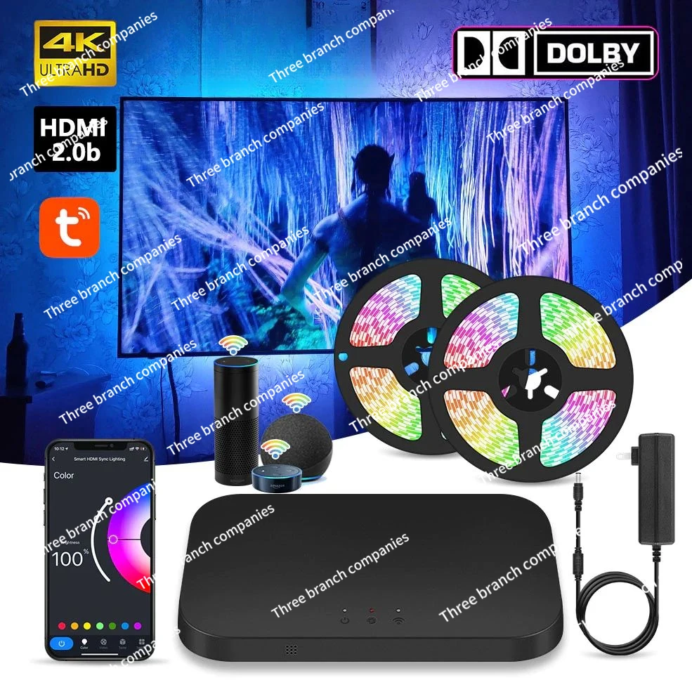 Smart Ambient TV Led Backlight For 4K HDMI 2.0 Device Sync B