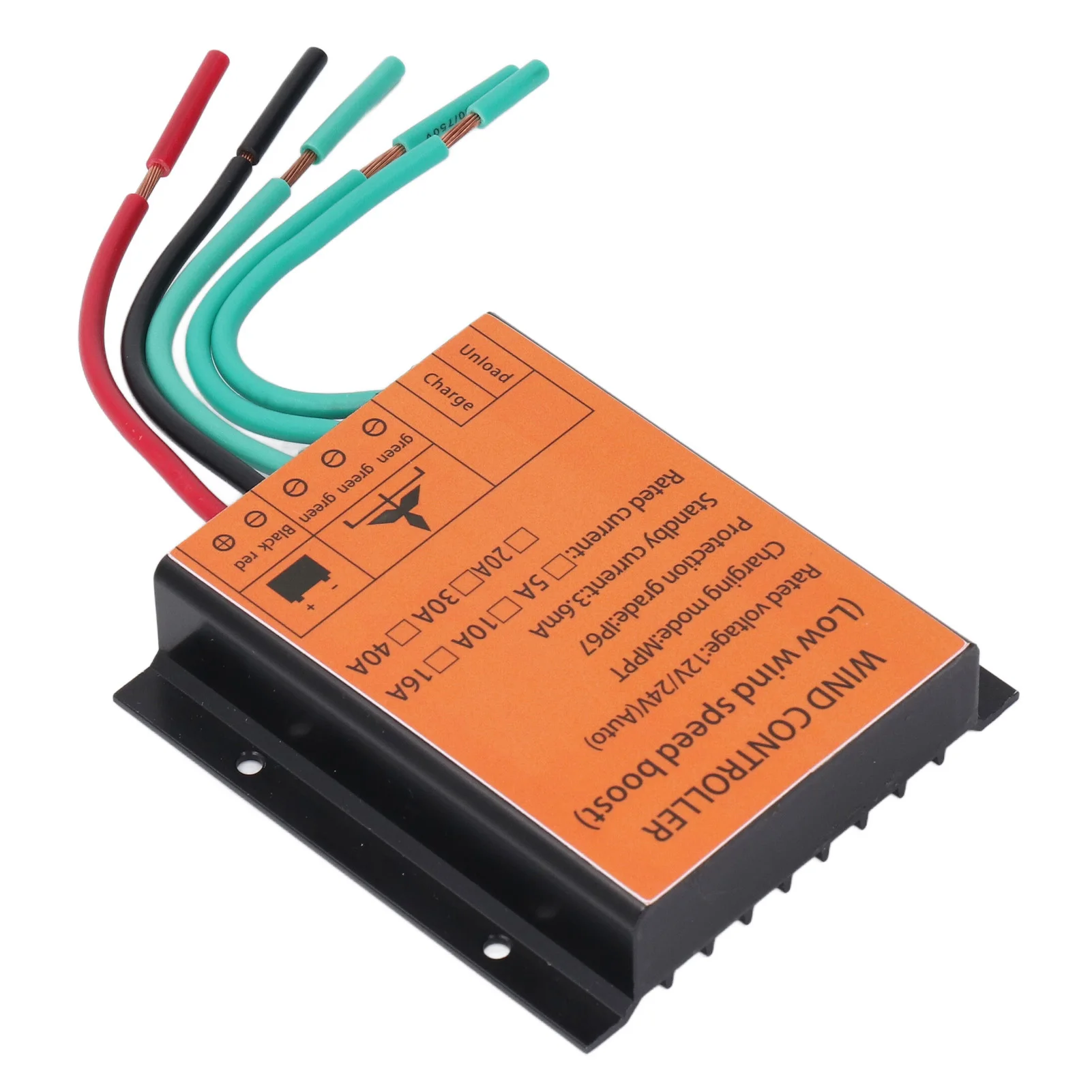 12V 24V 16A Wind Turbine Controller 300W-1000W Step Up Type MPPT PWM Wind Charge Controller Regulator