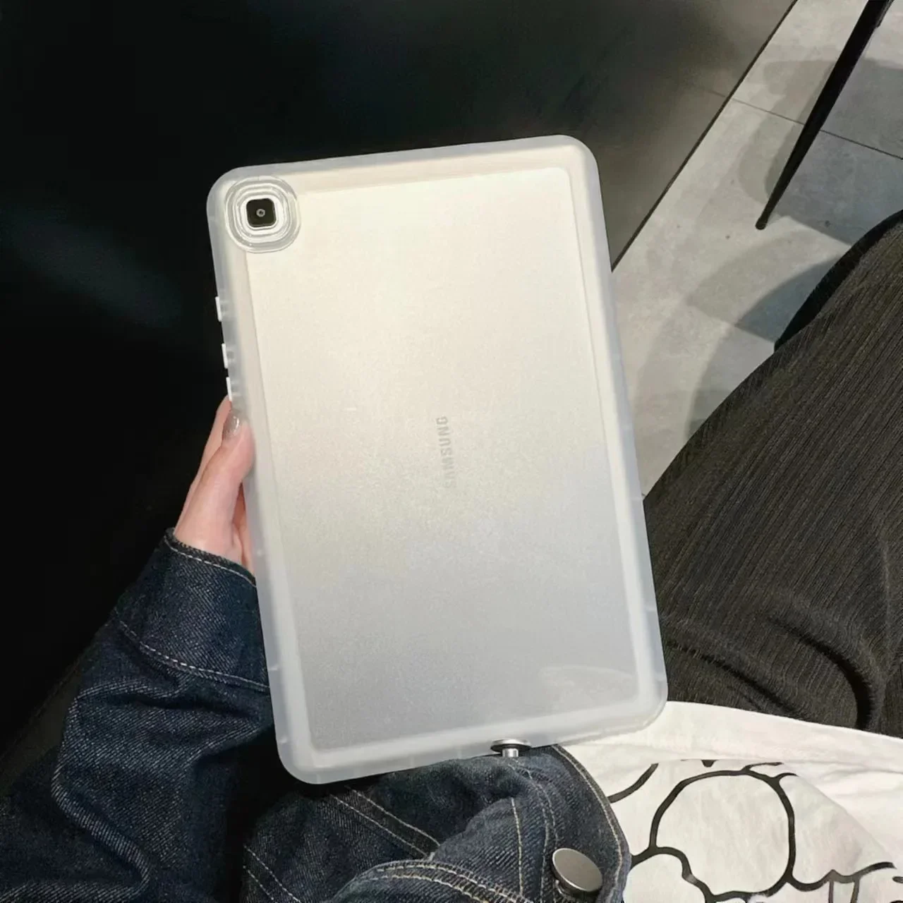 New Case for Samsung Galaxy Tab A9 A8 A7 A S9 S8 S7 S6 Lite Plus FE 12.4 11 10.5 10.4 8 7 Inch Tablet Transparent Protect Cover