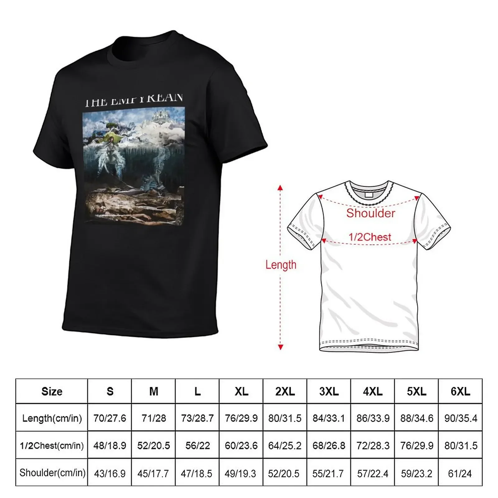 John Frusciante The Empyrean T-Shirt shirts graphic tee man clothes sublime mens graphic t-shirts anime