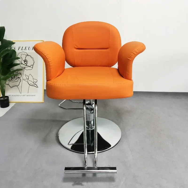 Modern Salon Furniture Beauty Makeup Brushed Salon Master Hair Styling Chair