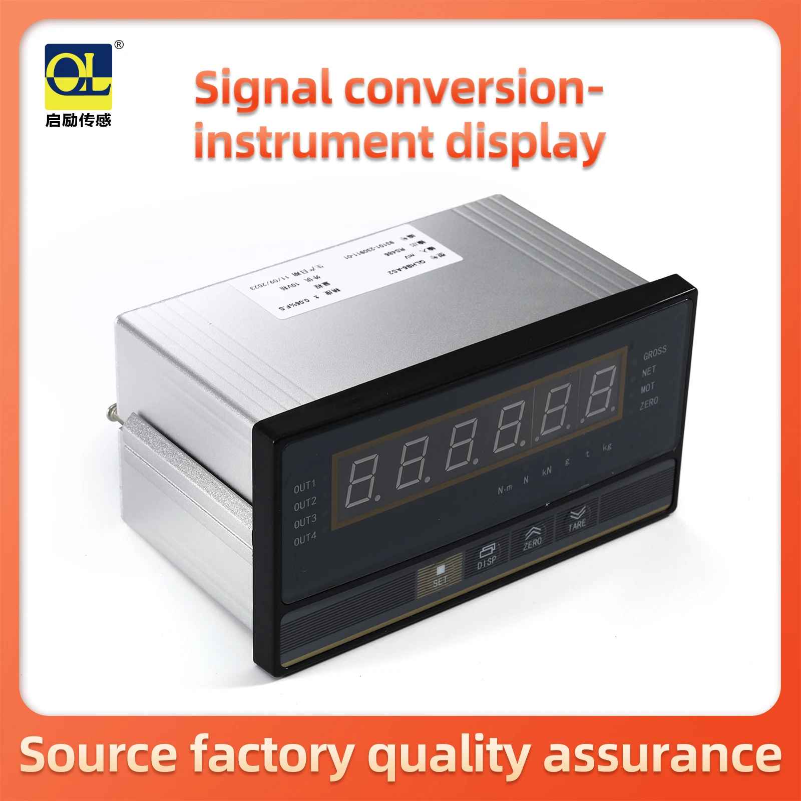 load cell Load sensor indicator, weighing and pressure instrument, digital display, weight sensor S, bidirectional output