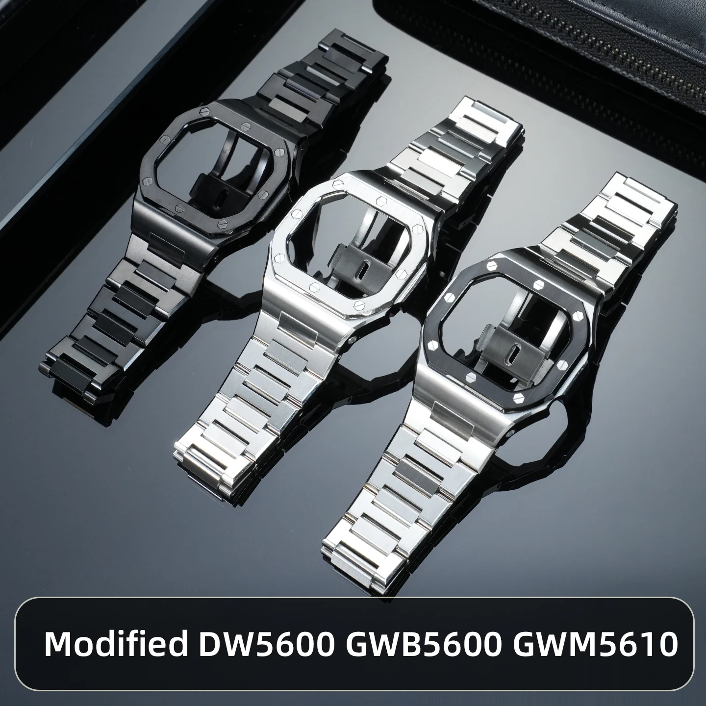 

DW5600 Новый модный комплект 316L для Casio g-shock gw-b5600 gw-m5610 DW5600 dw-5600, корпус часов, безель, ремешок, браслет, простой в установке