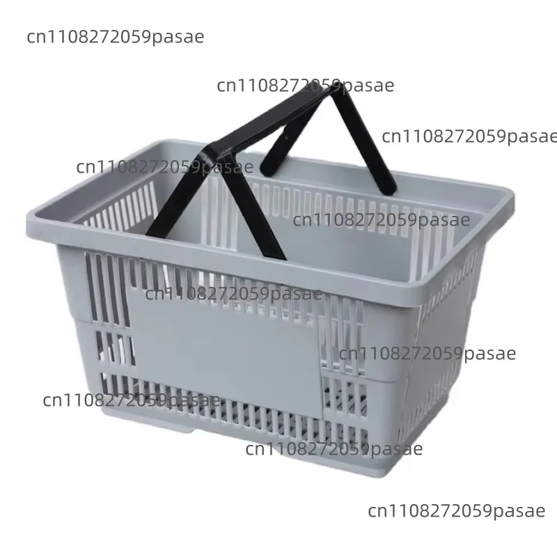 

Shopping and retail plastic material basket