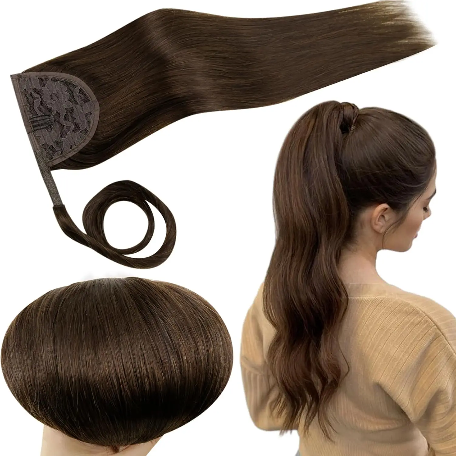 chocola-16-24-120g-enveloppe-magique-queue-de-cheval-cheveux-humains-bresilien-remy-cheveux-queue-de-cheval-100-extensions-de-cheveux-humains-prele-stragiht