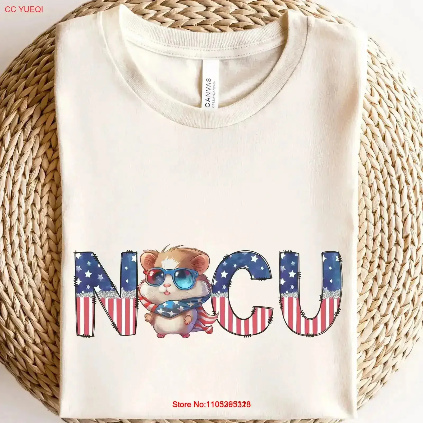 NICU Nurse 4th of July shirt Neonatal Fourth T Crew for Coworker Patriotic tee Nursing Student vintage Washed homme vintage
