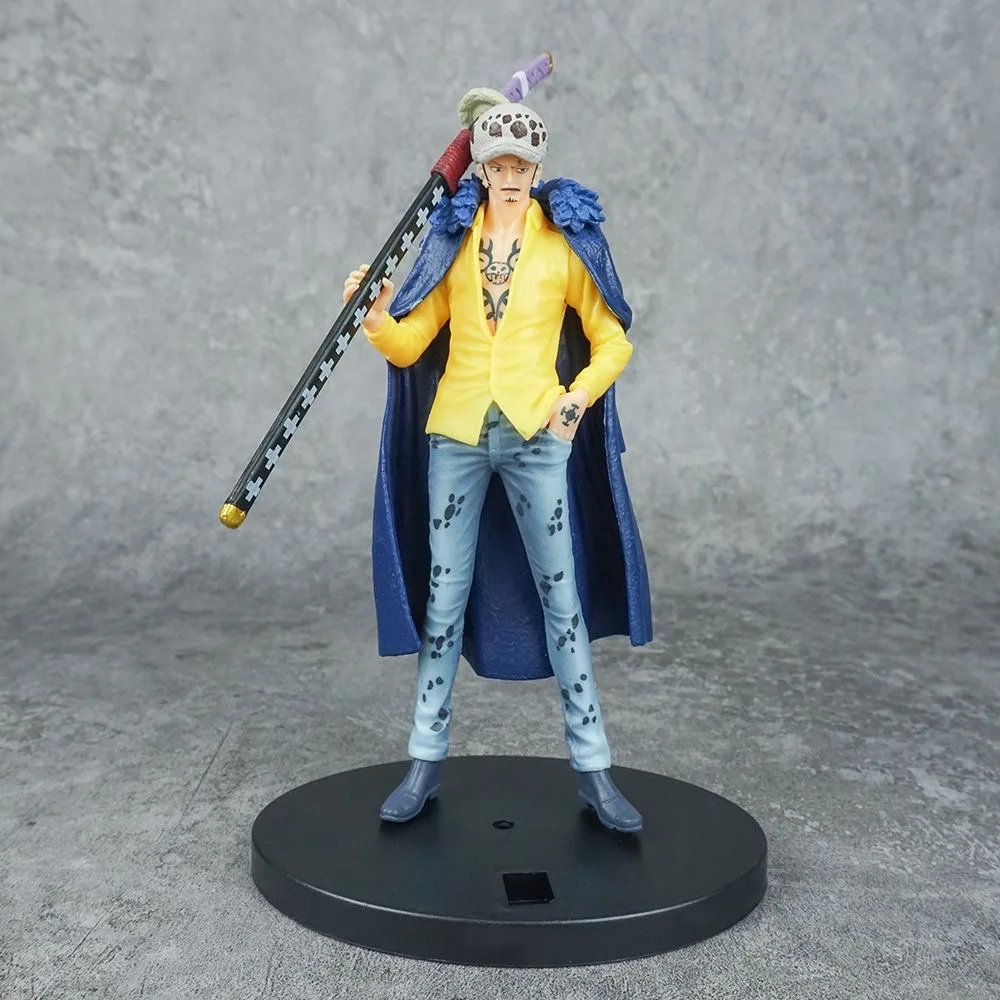 

In Stock Original 17cm One Piece Dxf Grand Line Trafalgar Law Static Figure Desktop Collectible Pvc Model Toy Fan Hobby Gift