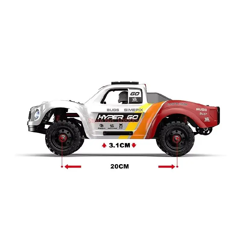 MJX14211 Short Card 1:14 Four-Wheel Drive Off-Road Drifting Flat Running Electric Remote Control Car Brushless Metal RC Model