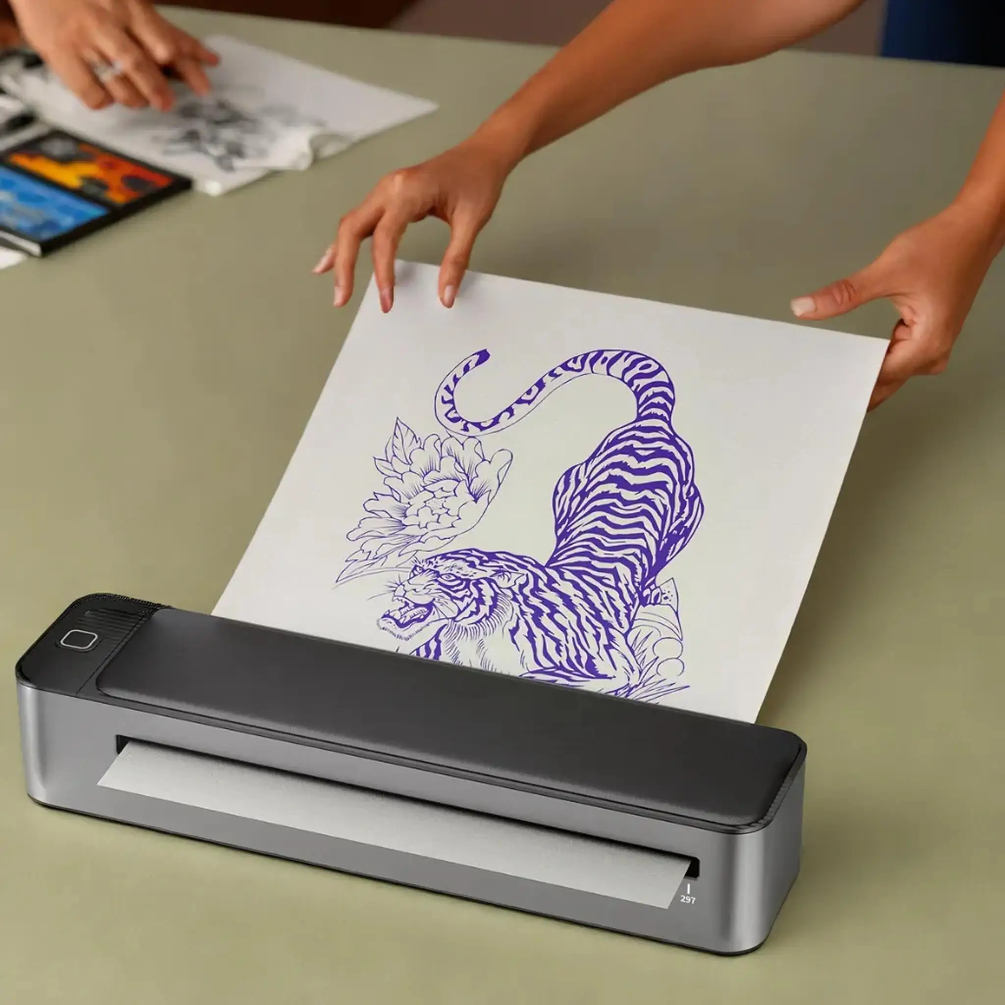 

A3 Size Tattoo MHT-Q3 Tattoo Tatoprt Printer Stencil Printer Thermal Copier Machine Wireless Transfer Printer