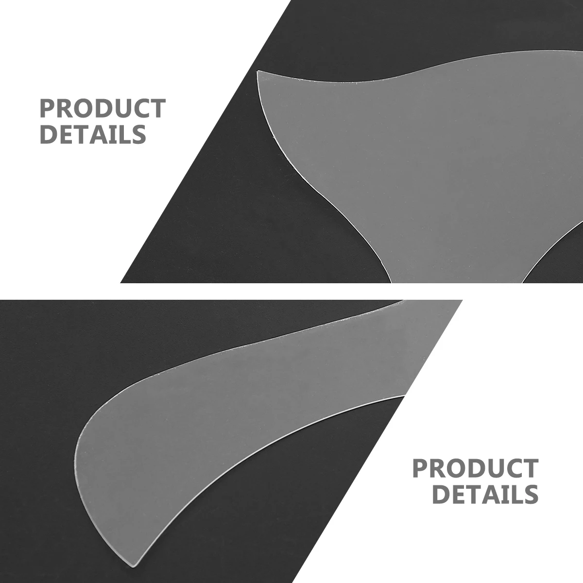 

Accessories Guitar Transparent Stickers Patches Pet Material Acoustic Scratch