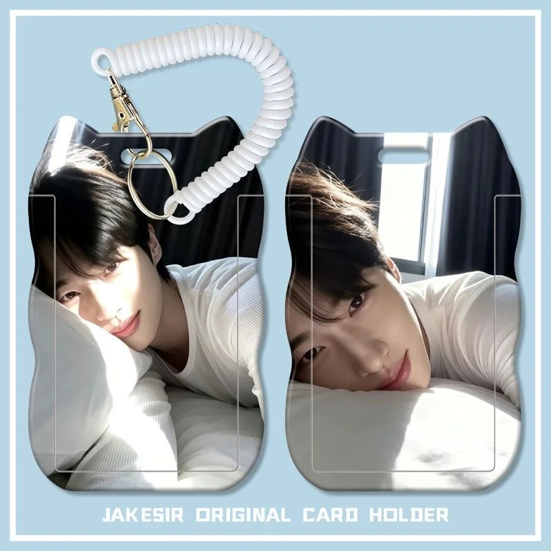 Byeon Woo-seok Portable ID Card Protective Cover Student Access Card Storage Case Fan Souvenir Gift