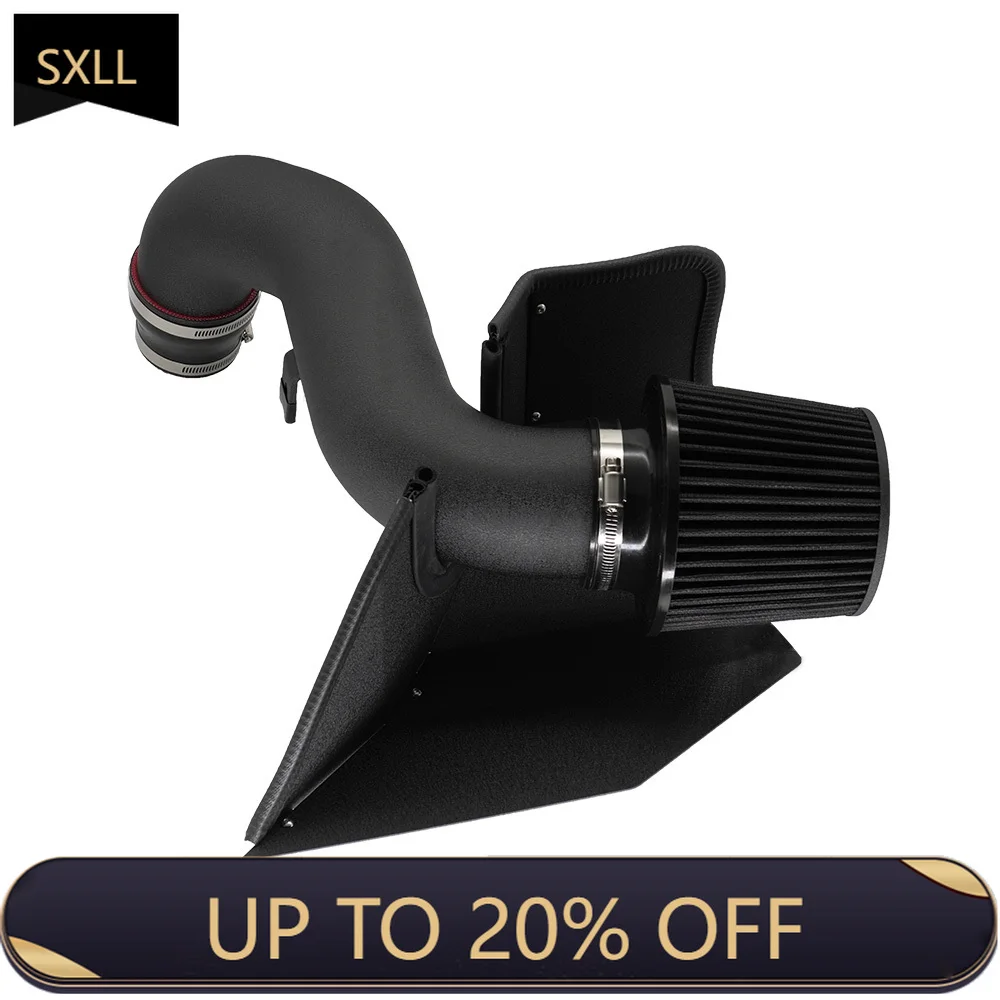 

SXLL A3 Q2 Q3 TT Seat MK7 2.0T High Flow Air Filter Cold Air Intake Pipe Kit