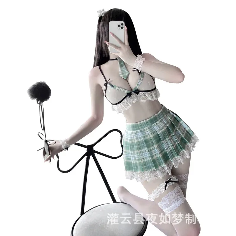 Nueva ropa interior sexual, vestido puro de estudiante, uniforme de marinero, falda de tentación sexual, traje, falda de estilo universitario