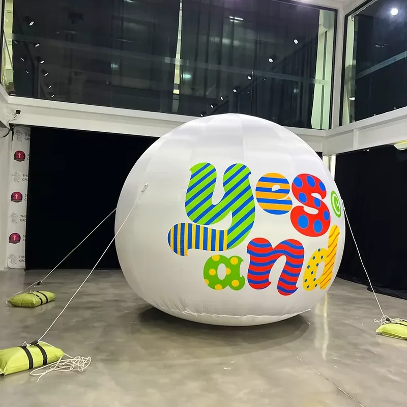 Outdoor Customized Inflatable Balloon Hanging Decoration Airtight Ball Model Giant Inflatable Advertising Balloon