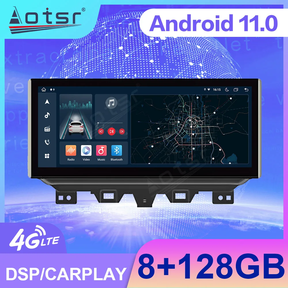 Android 11 Car Radio For Hyundai Tucson 2019 - 2020 LTE GPS Auto Touch Screen Carplay Central Multimedia Player Stereo Head Unit