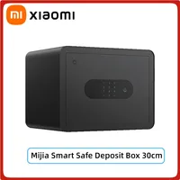 Xiaomi Mijia Smart Safe Deposit Box 30CM Fingerprint Password 6 Unlocking Methods Office Home Safety Safe Deposit Box